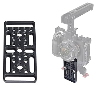 Amazon | チーズプレート カメラ ビデオ 撮影サポート 1/4